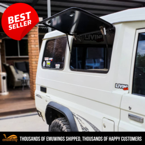 Gullwing Window – Land Cruiser Troop Carrier 75 and 78 series 1984 – Present – Emuwing